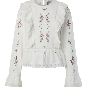 PCNADDIE Top - Bright White