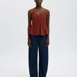 SLFJACKIE Top - Cherry Mahogany
