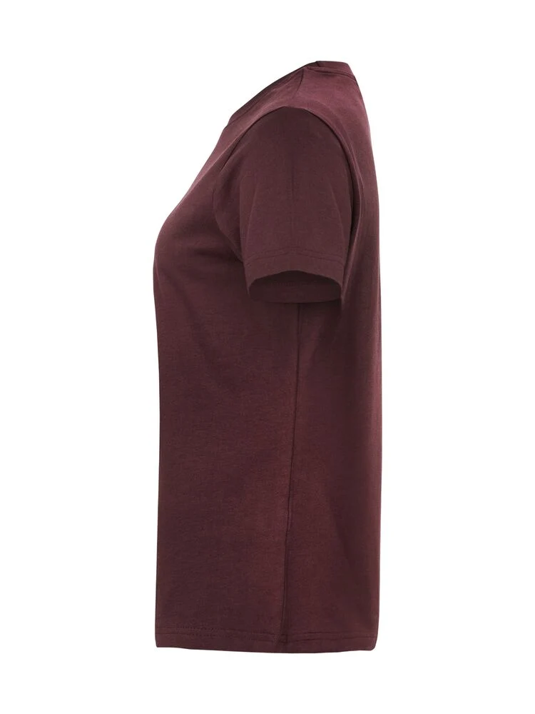 T-shirt Lady Burgundy - Image 4