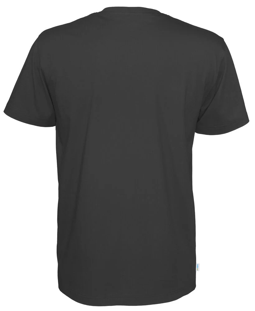 T-Shirt V-Neck Man Black - Image 9
