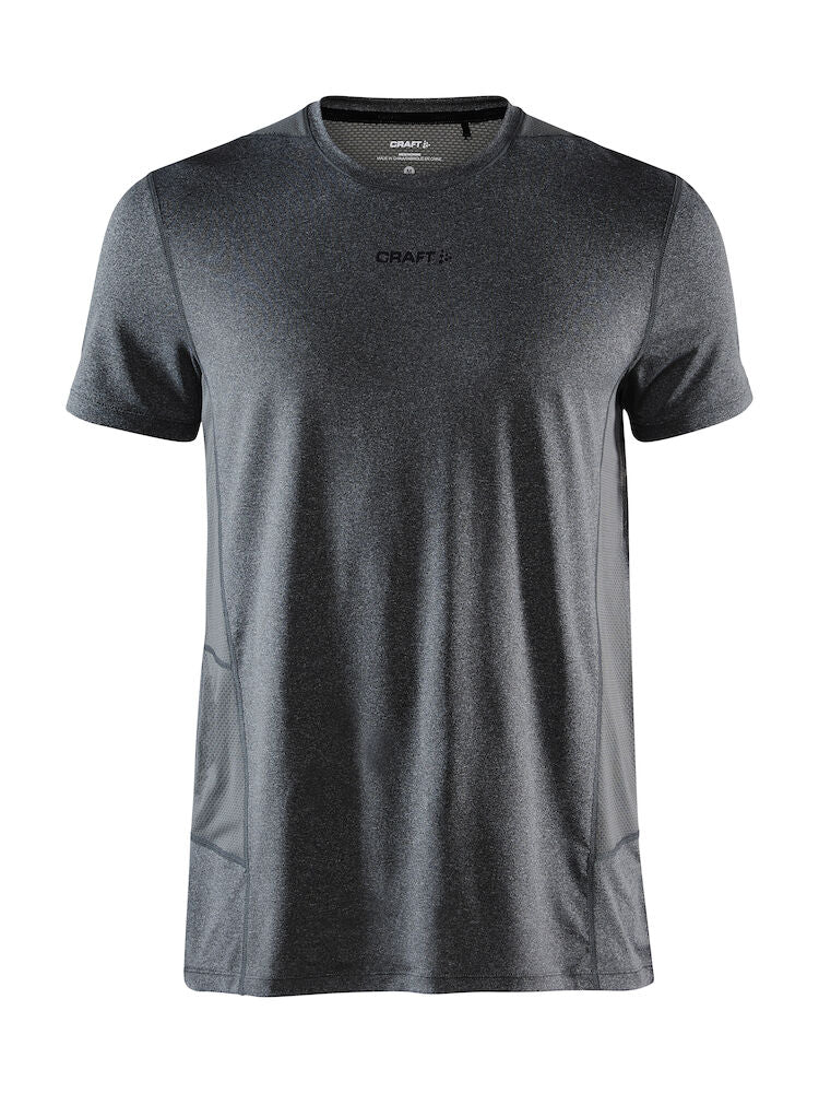 ADV Essence SS Tee M Black-Melange - Image 4