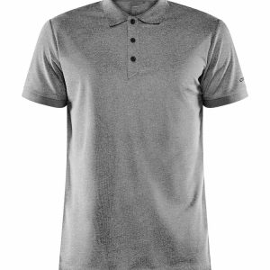CORE Unify Polo Shirt  M Dk Grey Melange