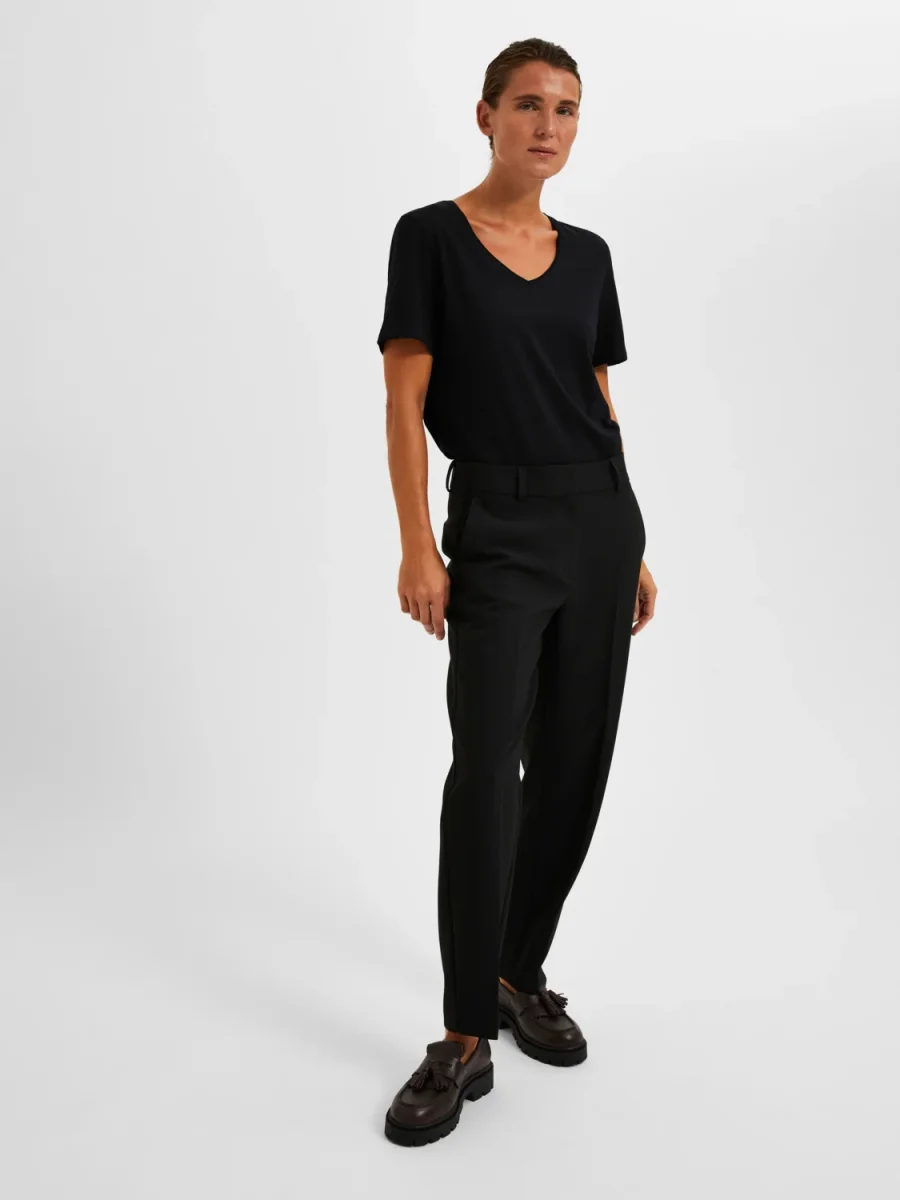 SLFRITA-RIA Pants - Black - Image 4