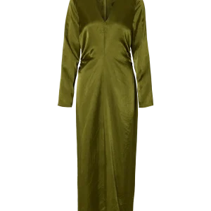 SLFSELENE Long Dress - Avocado