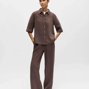OBJFRAME Denim Shirt - Seal Brown