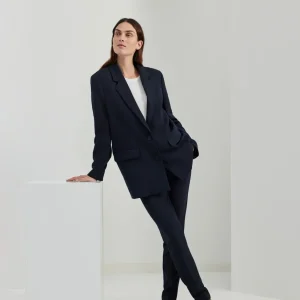 SLFRITA Blazer - Dark Sapphire