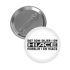 Det som skjer i en Hiace - Button