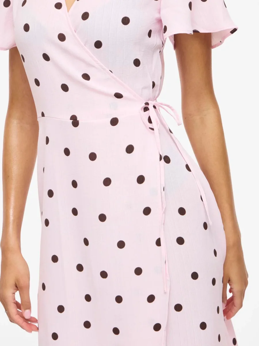 VILOVIE Midi Dress - Cherry Blossom - Image 5