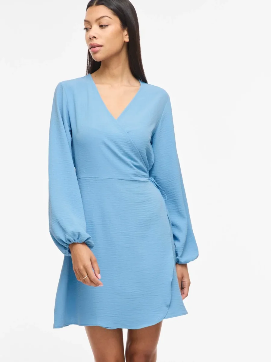 VILOVIE Midi Dress - Blissful Blue - Image 6