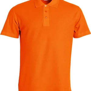 Basic Polo Blood Orange