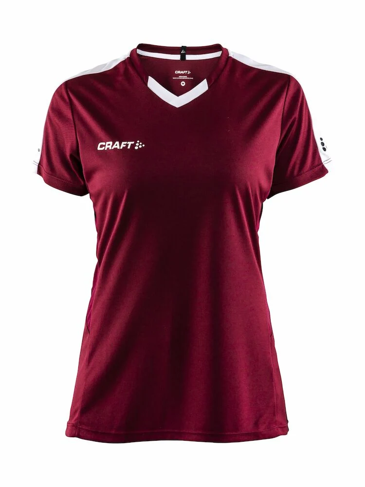 Progress Jersey Contrast W Maroon - Image 2