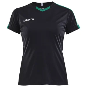 Progress Jersey Contrast W Black/Team Green