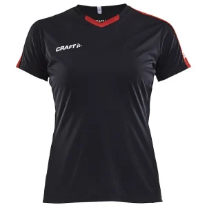 Progress Jersey Contrast W Black/Bright Red