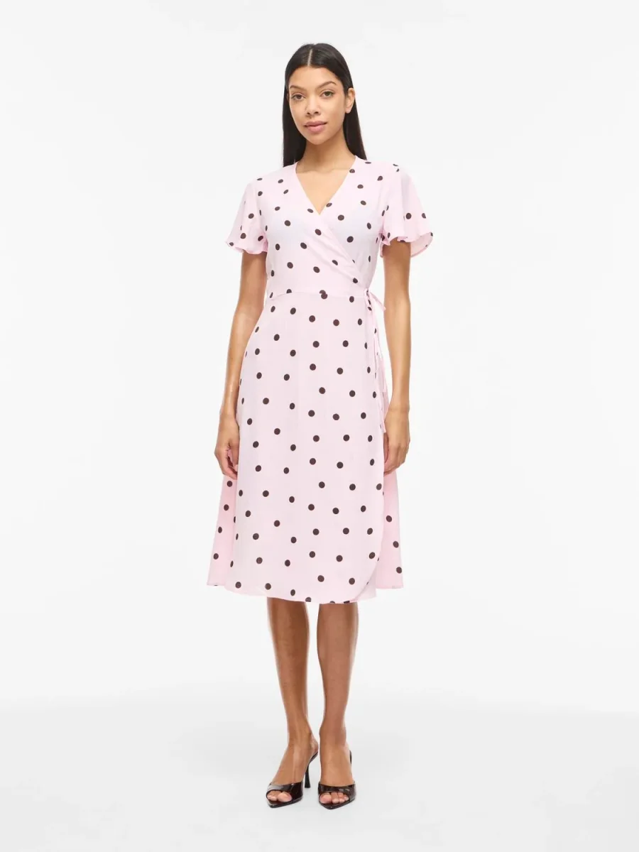 VILOVIE Midi Dress - Cherry Blossom - Image 3