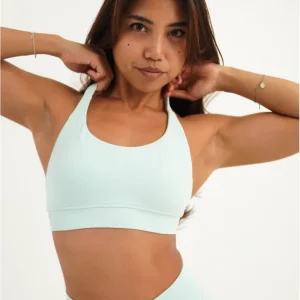 Palm Green Halter Bra