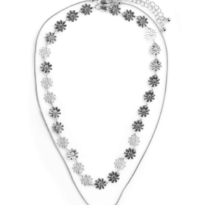 PCGESSA Necklace - Silver Colour