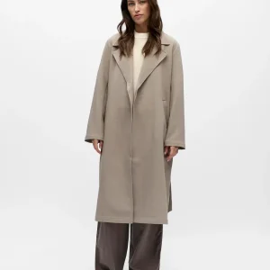 OBJMARIE Coat - Desert Taupe