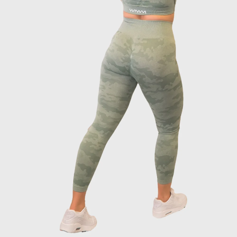 Forrest Camo Seamless Tights - Image 4