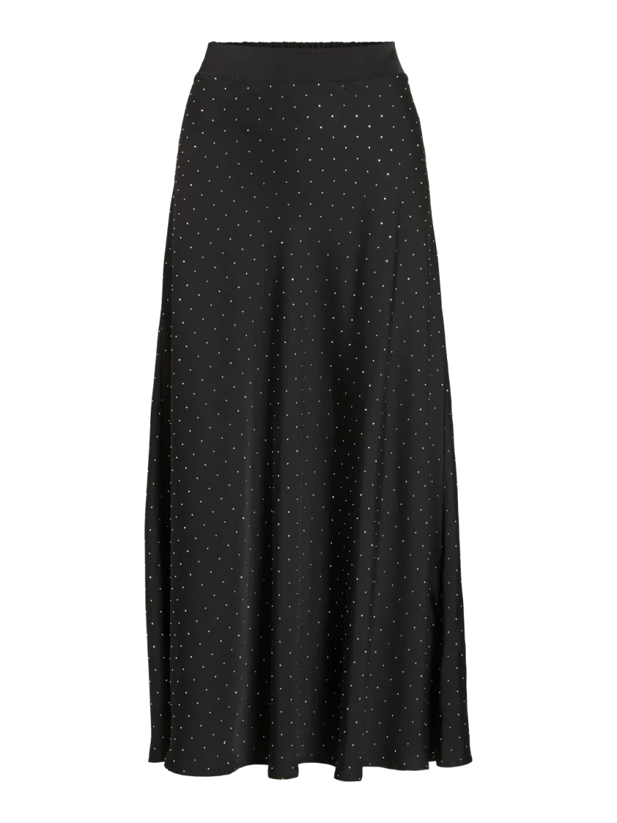 VIELLIE Midi Skirt - Black Beauty