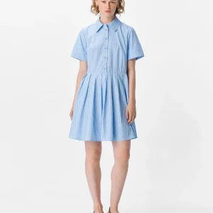 OBJINGEBORG Short Dress - Brunnera Blue