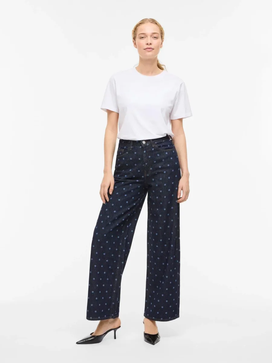 VIFREYA Jeans - Dark Blue Denim