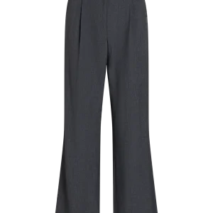 VISTINE Trousers - Dark Grey Melange