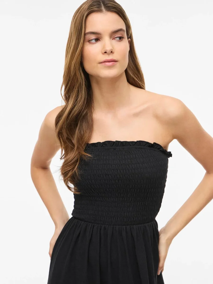 VIANIKA Midi Dress - Black Beauty - Image 6