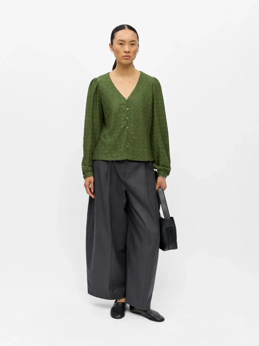 OBJLAILA Top - Bronze Green - Image 2