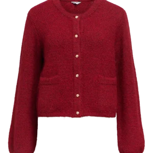 OBJSAGGIA Pullover - Karanda Red