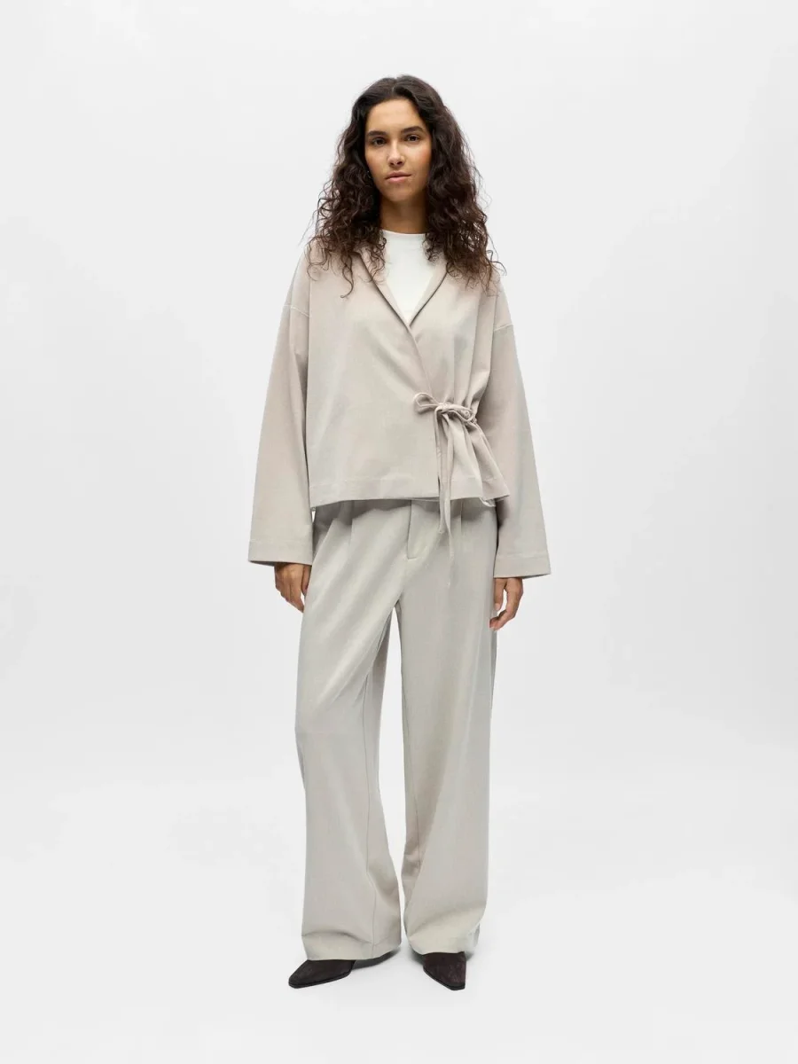 OBJJULIA Trousers - Twill