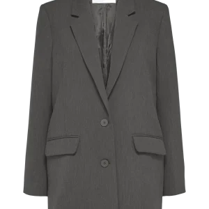 SLFRITA Blazer - Dark Grey Melange