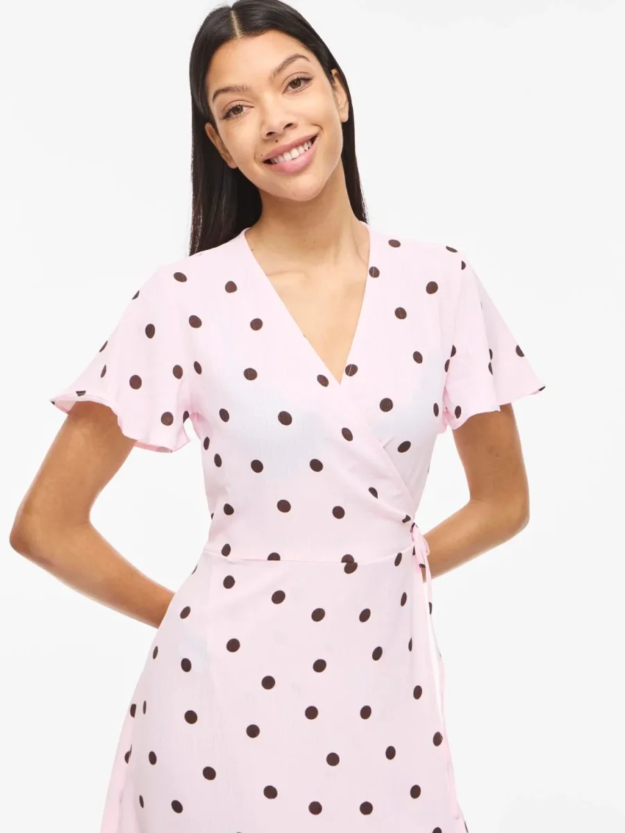 VILOVIE Midi Dress - Cherry Blossom - Image 4