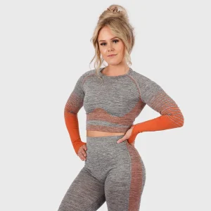 Weightless Glow Crop Top Long Sleeve