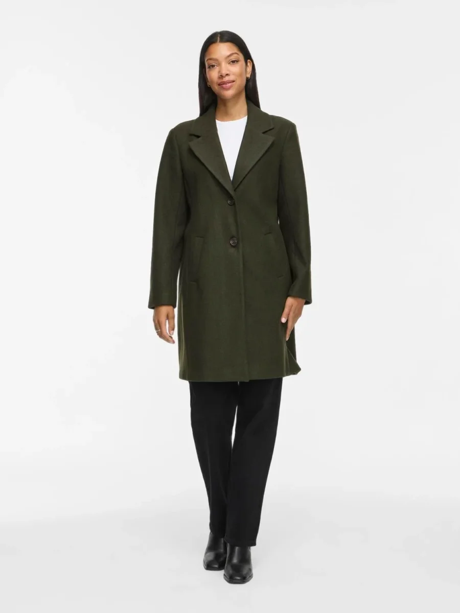 VICLAUDIA Coat - Forest Night